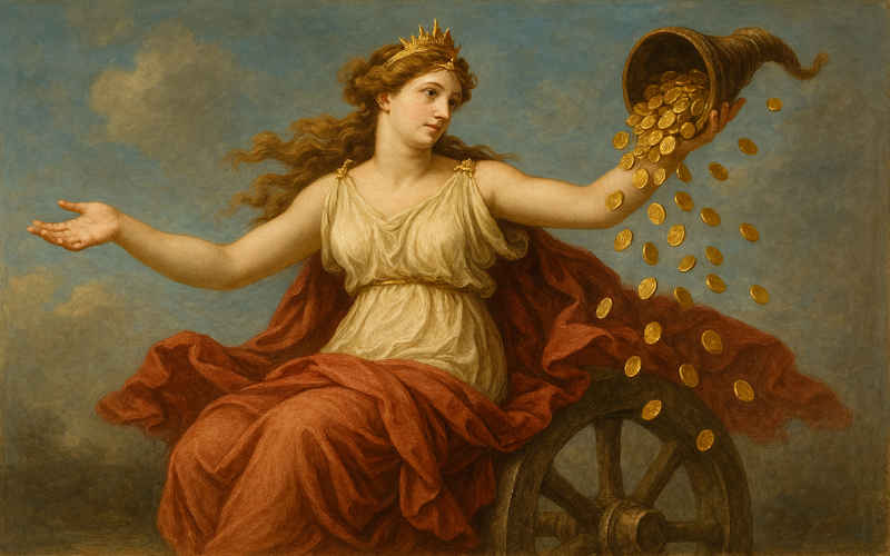 diosa de la fortuna, buena fortuna