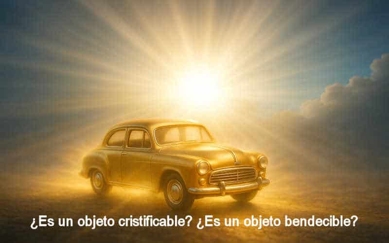 objeto cristificable, objeto bendecible