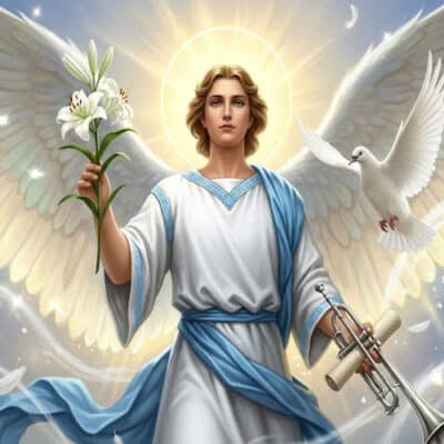 Arcángel San Gabriel, símbolo de Misericordia