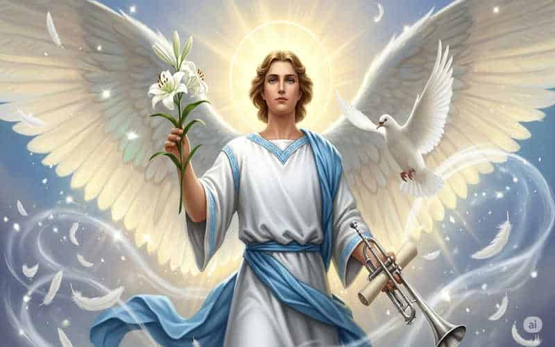 Arcángel San Gabriel, símbolo de Misericordia