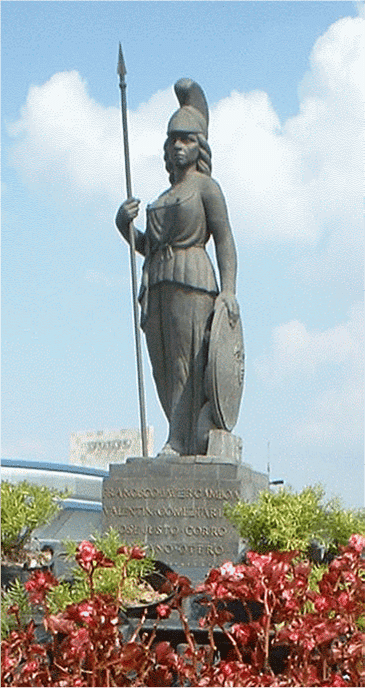 Minerva diosa de la Sabiduria