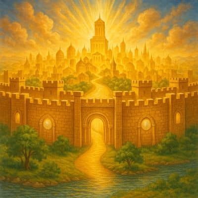 Jerusalén Celestial, símbolo de los tiempos finales