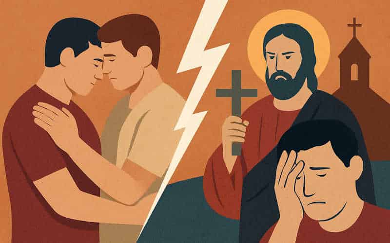 homosexualidad reprimida, santo temor de Dios