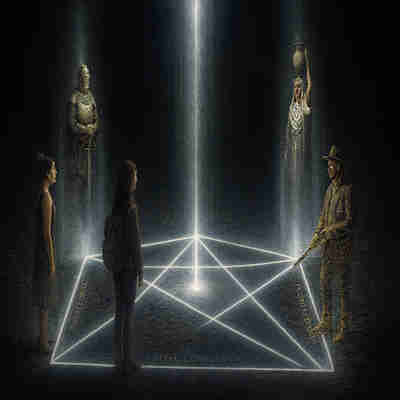 Vidas Pasadas, Espacios-Tiempo Vidas, Convergencia de cinco vidas en la pentadimensionalidad abierta. 