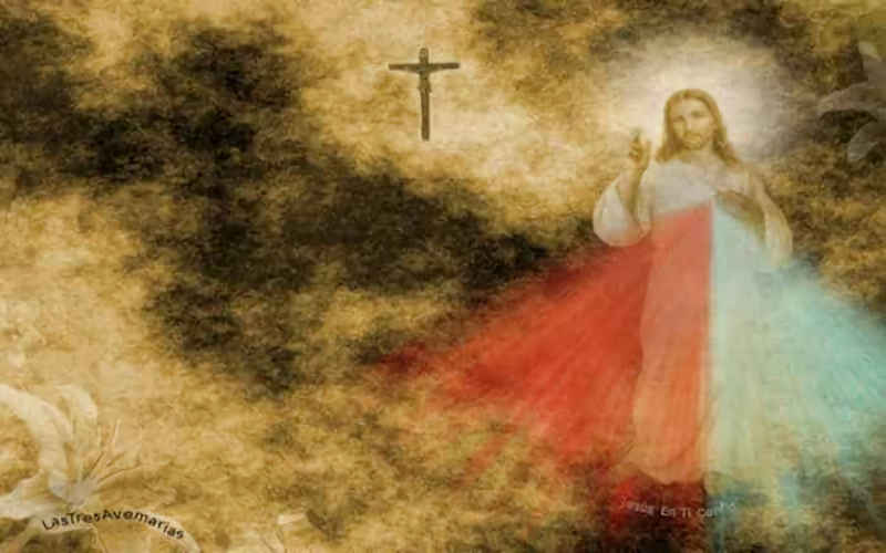 El Jesús Misericordioso y la coronilla de la Divina Misericordia