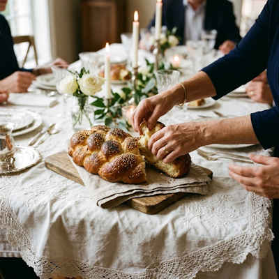 Manos a la masa: Pan ritual para compartir