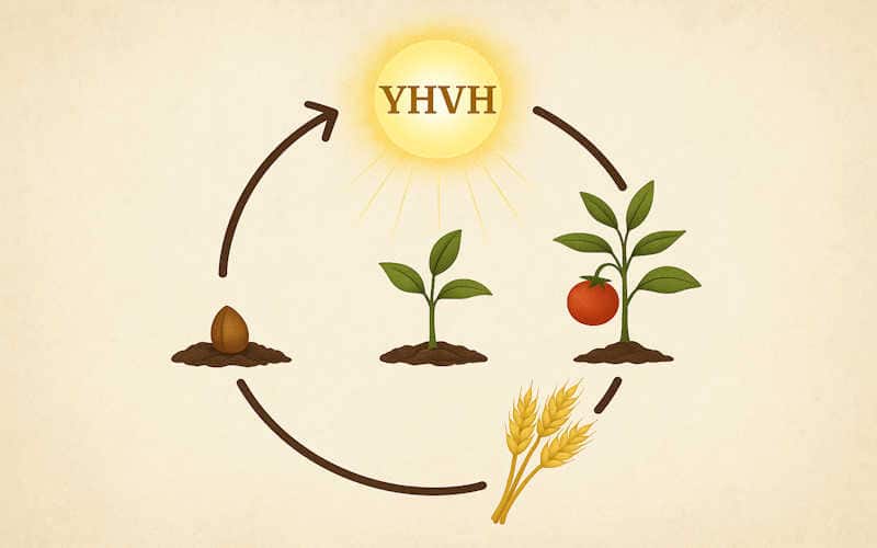 El ciclo de YHVH, Creaciones/semillas