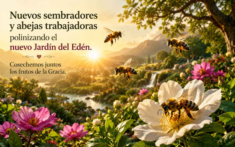 Nuevos sembradores y abejas trabajadoras.