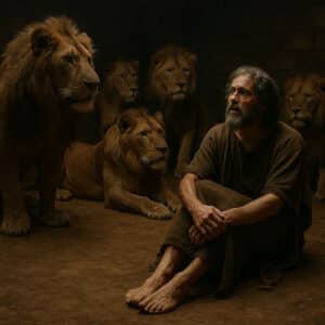El Libro de Daniel en el Antiguo Testamento, los tiempos finales, Profeta Daniel entre leones
