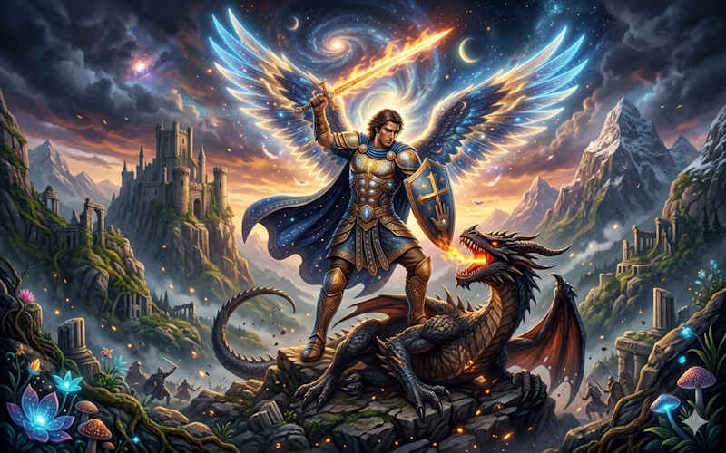 arcángel San Miguel, Coro Angélico de los Arcángeles