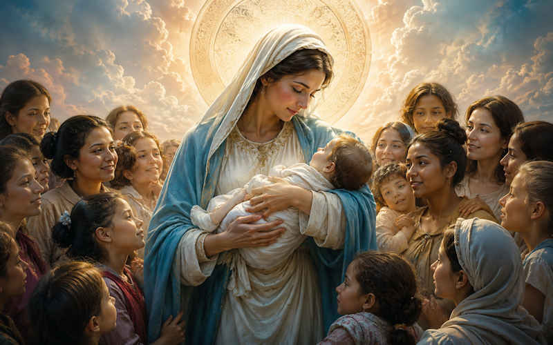 Virgen María Madre de todas las Madres