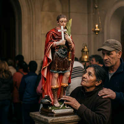 San Expedito es un puente entre culturas